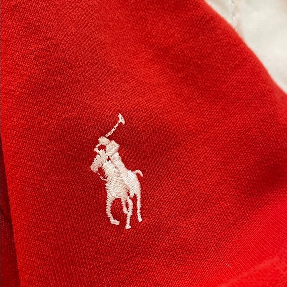 PGA Tour | Ralph Lauren Golf - Red Zip-Up Sweater - Unisex - Picture 4 of 5